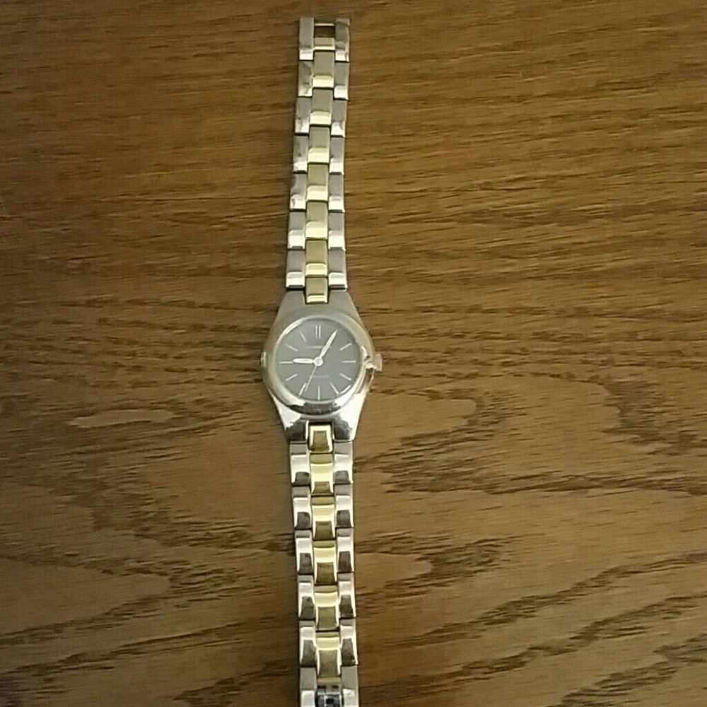 Liz Claiborne two tone watch